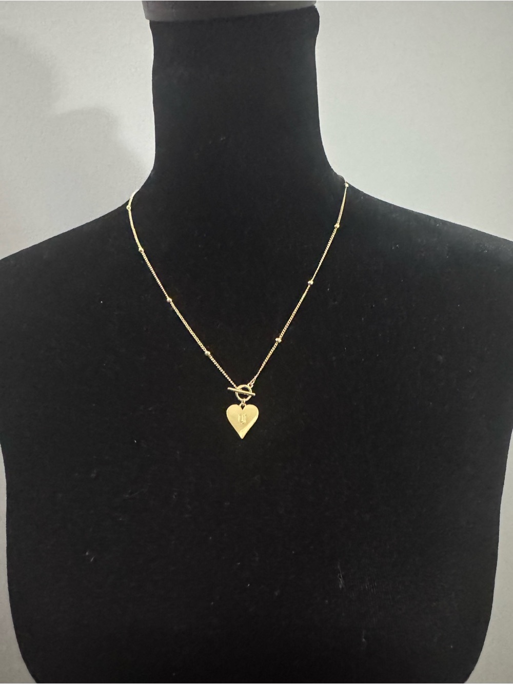 Uncommon James Heart & Toggle Necklace